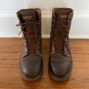 Carolina Waterproof Insulated Round Toe Work Boot | Size 10.5